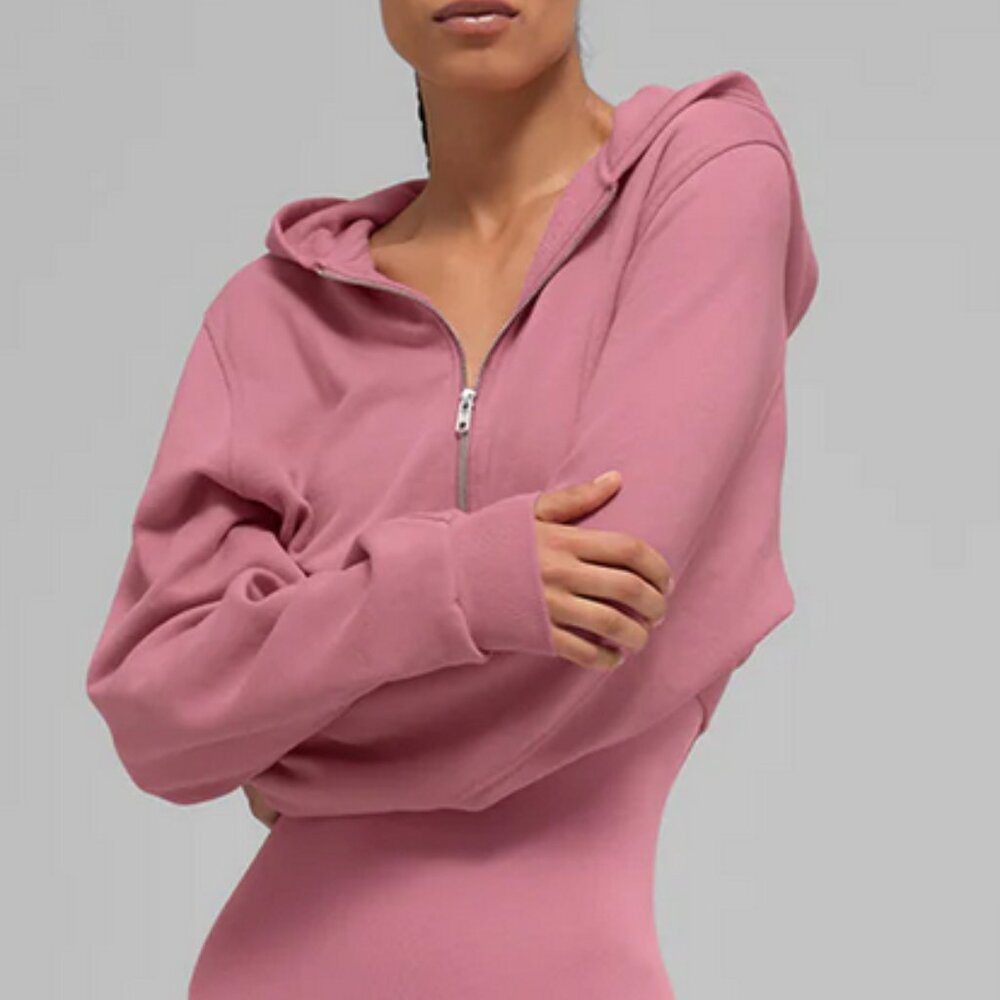 Alo- Sweet Escape Zip Up Hoodie NEW w/tags